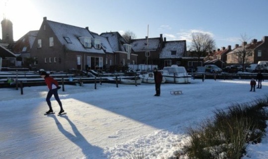 Schaatsen in Blokzijl